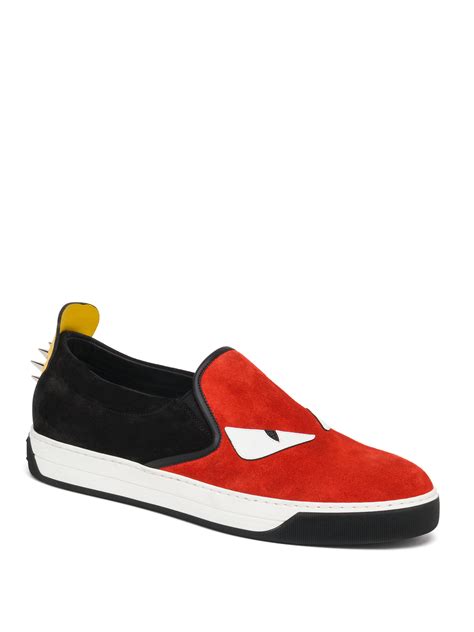 fendi slip on shoes men|fendi sneakers men.